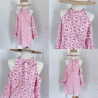 ราคา Honey Dress ชุดมินิเดรสแขนยาวเว้าไหล่ ปลายแขนแต่งระบาย (19493622852)