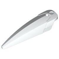 ราคา Lego part ชิ้นส่วนเลโก้ No 15362 Hero Factory Weapon Blade Wide Curved (17889552495)