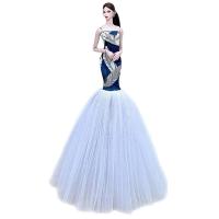 ราคา ชุดนางเงือกสำหรับตุ๊กตาบาร์บี้ทำด้วยมือชุดปาร์ตี้หางปลาแขนกุด1 6ตุ๊กตาอุปกรณ์เสริมของเล่นเด็ก (20378915635)