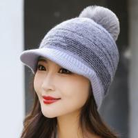 ราคา หมวกไหมพรมบุขน มีปีกหน้า ผู้ใหญ่ ส่งจากไทย (15947142381)
