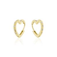 ราคา Glintz Hearty Hearty ต่างหูห่วง หัวใจ เงินแท้ ฝังเพชร cubic zirconia ขนาด 15mm (19998089454)