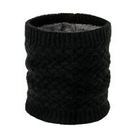 ราคา ผ้าพันคอขนแกะแบบสวมหัวหนาอบอุ่นกลางแจ้งสีทึบผ้าพันคอถักแบบสวมหัวผ้าพันคอใช้ได้ทั้งชายและหญิง (21170503294)