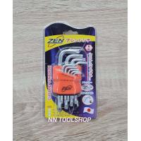 ราคา ZEN หกเหลี่ยมหัวดาว หัวจีบ หัวท็อค 9 ตัวชุด ขนาดสั้น สินค้าพร้อมส่ง (8966029669)