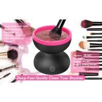 ราคา Electric Makeup Brush Cleaner Machine Portable Auto Spinner Brush Cleaner Tools for All Size Make Up Brush Cleaner B (20077302581)