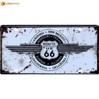 ราคา winnereco 15x30ซม ป้ายวินเทจป้ายสังกะสี วินเทจป้ายวินเทจ66ทางหลวงป้ายทะเบียนเส้นทาง66วินเทจโลหะดีบุกแผ่นป้ายโบราณย้อนยุคโปสเตอร์สำหรับโรงรถบาร์ผู้ชายถ้ำบ้านศิลปะตกแต่งผนังป้ายไฟวินเทจ (11534818073)