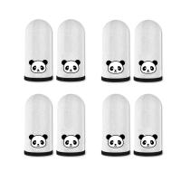 ราคา 20 7 Bluewow Panda ปรับแต่งที่สวมนิ้วได้ตามต้องการคาร์บอนไฟเบอร์สีขาวให้ความรู้สึกเนียนนุ่มเหมาะสำหรับหน้าจอสัมผัสเกมมือถือที่สวมน (20604233601)