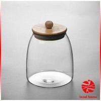 ราคา Local home โหลแก้วฝาไม้เก็บวัตุดิบ ทรงโอ่ง กระปุกใส่ขนม ขวดใส่เครื่องปรุง Food Storage (18601211179)