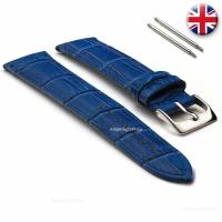 ราคา สายนาฬิกาข้อมือ หนังจระเข้แท้ ขนาด 10 มม 12 มม 14 มม 16 มม 18 มม 20 มม 24 มม สําหรับผู้ชาย และผู้หญิง WYUE (19215524549)