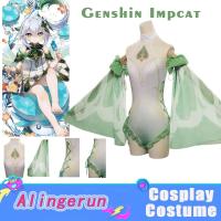 ราคา Genshin Impact Naxida ชุดปลอมตัวปาร์ตี้คาร์นิวัลฮัลโลวีนชุดว่ายน้ำชุดคอสเพลย์ (19471674139)