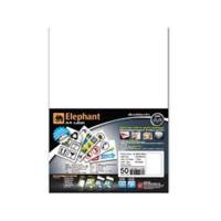 ราคา ตราช้าง สติกเกอร์กระดาษ ขาวด้าน A4 ตราช้าง ห่อ 50 แผ่น (721646702)