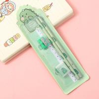 ราคา ชุดเครื่องเขียน 5 ชิ้น ดินสอ ยางลบ ไม้บรรทัด กบเหลาดินสอ น่ารักๆ อุปกรณ์เครื่องเขียน ชุดดินสอ ของแจก ของขวัญ Gift Set J250 (19802283934)