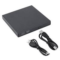 ราคา ERA New Usb 2 0 External DVD Combo DVD ROM Burner Drive DVD ROM CD Rom Black intl (396856644)