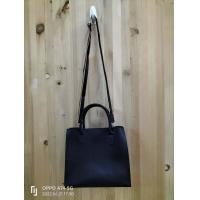 ราคา Felis Linn Black nonleather Bag w magnet button W9 75 H8 25 bottom and size 4 5 INCHES (15096232585)