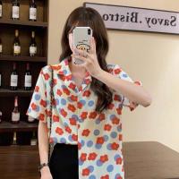 ราคา Myaistyle เสื้อเชิ้ตหญิง เสื้อลายดอก เสื้อเบลาส์ เสื้อ ผญ เสื้อ ผญแฟชั่น ลายดอกไม้ หลวม เกาหลี เสื้อไปทะเล 2023ใหม่ 032701 (13464231543)