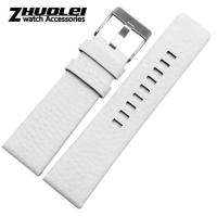 ราคา สายหนังวัวสำหรับสายนาฬิกา DIESEL Fit DZ7312 (21216165902)