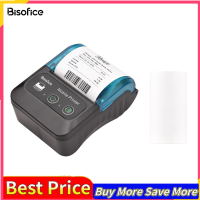 ราคา Bisofice Portable 58Mm Receipt Thermal Printer 2 Inches Mini Mobile Pocket Printers With 1 Thermal Paper Roll USB Wireless BT Connection Compatible With Windows android ios For Office Market Restauran