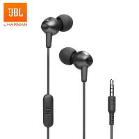 ราคา JBL หูฟังแบบมีสาย3 5มม C200SI หูฟังเพลงกีฬาชุดหูฟังเล่นเกมยิมควบคุมสายเบสลึกพร้อมไมโครโฟนสำหรับ iPhone Android (21170517277)