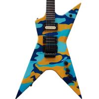 ราคา เสื้อเมเปิ้ลเปลวไฟกีต้าร์ไฟฟ้าน้ำผึ้งโบราณแบบกำหนดเองทำมือ (20775745386)