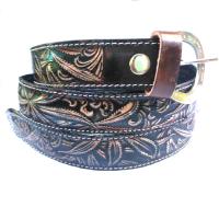 ราคา เข็มขัดหนังวัวแท้เย็บขอบ งานตอกแฮปวี่ อินเดียแดง คาวบอย กัญชา ลายไทย ลายม้า ประดับคล้อย หนังงู เปลี่ยนหัวได้ (12777723633)