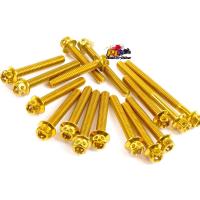 ราคา น็อตชุดแคร้งเครื่องสแตนเลส หัวเจาะรุ่น LS 125 17ตัวครบชุดซ้ายขวา น็อตแต่งชุดแท้งเลส LS อะไหลแต่งLS น็อตหัวเจาะ น็อตเลสแต่ง น็อตเลสหัวเจาะ (16519638774)