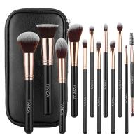 ราคา แปรงแต่งหน้าสำหรับวิกผมปลอมแป้งรองพื้นชุดแปรงสำหรับแต่งหน้า12ชิ้น (21170223115)