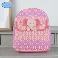 ราคา Nantita กระเป๋าเป้สะพายหลังติดหน้าช้าง BC092S (11646507633)