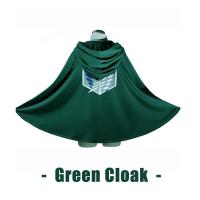 ราคา No Kyojin Scouting Legion Aren Levi Capes Cosplay Costume On Sale Anime Attack On Titan Cloak Shingeki (20268748187)