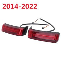 ราคา สัญญาณไฟเลี้ยวรถจักรยานยนต์กระเป๋าสัมภาระไฟท้าย lampu LED belakang สำหรับ Harley Touring Street Glide Road King 97 22 (21171173914)