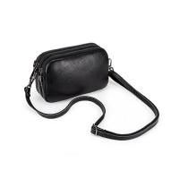 ราคา Real Leather Womens Bags Shoulder Bags Mini Messenger Bag 3 layer Zipper Women Handbag Purse Ladies Phone Bags Small Cross Body (13310770026)
