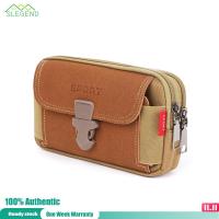 ราคา Arrive in 3 days Outdoor Canvas Waist Bag Sport Casual Men Phone Purse Zipper Belt Bum Pouch (20229540856)