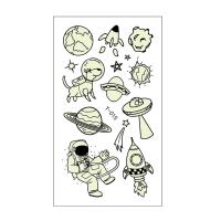 ราคา กระดาษแทททูสำหรับขาของเด็กจักรวาลอวกาศทำจากกระดาษที่น่ารักเป็นมิตรกับสิ่งแวดล้อมรอยสักชั่วคราวสักร่างกาย (19625885711)