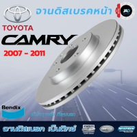 ราคา จานเบรค TOYOTA CAMRY 2 0 จานดิสเบรค ล้อ หน้า โตโยต้า แคมรี่ ปี2007 2011 จาน เบรค Bendix แท้ 100 (11697284844)