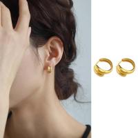 ราคา ต่างหูห่วงกลมรูปหัวใจทรงเรขาคณิตสีทอง14K ประดับดอกไม้แนววินเทจสำหรับผู้หญิงเครื่องประดับอัญมณีหูวงกลมไม่ก่อให้เกิดอาการแพ้ (20423232408)