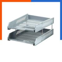 ราคา ถาดใส่เอกสารพลาสติก 2 ชั้น A4 ชั้นพลาสติค ชั้นใส่เอกสาร กระบะเอกสาร ถาดเอกสาร พร้อมส่ง มีเก็บปลายทาง US Station (19796638234)