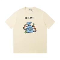 ราคา LOEWE Luo Ywei 2023SS แฟชั่นลำลองพิมพ์ลายเสื้อยืดจำนวนจำกัดเทศกาลฤดูใบไม้ผลิ (20352180332)