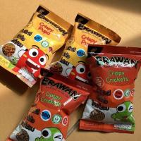ราคา แมลงทอด ขนมจิ้งหรีดทอดมี 5 รส ตราเอราวัณ ERAWAN ราคาถูกที่สุด (21048487329)