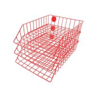 ราคา Orca ตะกร้าเคลือบ No 88 3 ชั้น ถาดใส่เอกสารลวดเคลือบพลาสติก ผลิตจากเส้นลวดขนาดใหญ่เคลือบด้วยพลาสติก PVC คุณภาพมาตรฐาน (16636068322)