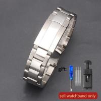 ราคา 2023 Original Tali jam tangan untuk Rolex sabuk baja tahan karat Explorer 2 Daytona Submariner air hitam hantu Raja tali jam 20mm 21mm (20143023727)