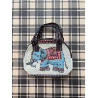 ราคา DITAI Fashion shop กระเป๋ารูปช้างรูปนกฮูกรูปผีเสื้อรูปแมวกระเป๋าคล้องแขน ใส่เครื่องสำอางโทรศัพท์มือถือใส่ของจุกจิกมีซับในมีสองหูหิ้ว (19678234626)