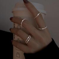 ราคา พร้อมส่งจากไทย แหวน แหวนแฟชั่น แหวนผู้หญิง สไตล์เกาหลีมินิมอล แหวนระยิบระยับ ดีไซน์หรูหรา เกรดพรีเมี่ยม (17446075347)