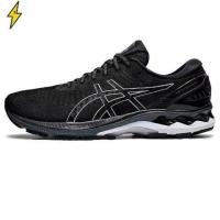 ราคา Asics Gel KAYANO K27สนับสนุนรองเท้าวิ่งสีดำซามูไรรองเท้าบุรุษกีฬารองเท้าเดินทางลำลองรองเท้าผู้หญิงรองเท้าบุรุษ (19258387004)
