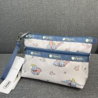 ราคา Le on poetry is natural fabric hand carry the wrist bag cartoon phone bag capacity makeup bag change portable 7105 keys (17984654751)