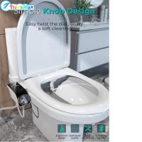 ราคา 2023 โถสุขภัณฑ์ร้อนและเย็นห้องน้ำแบบไม่ใช้ไฟฟ้าการทำความสะอาดด้วยตนเองโถสุขภัณฑ์หัวฉีดคู่ปรับแรงดันน้ำได้ (20912836176)