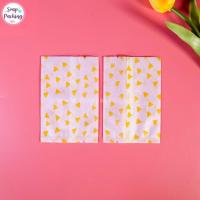 ราคา ถุงคุกกี้ ถุงใส่ขนม ถุงใส่คุกกี้ ซองซีล ลายสามเหลี่ยม 100 ใบ แพค (7513341243)