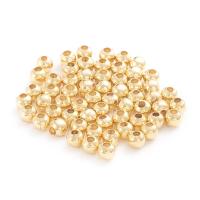 ราคา 200 500pcs 304 Stainless Steel Beads Hollow Round Golden 3x2 5mm Hole 1 2mm (21322682283)