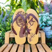 ราคา ช้างดาวแกะลาย นกกรงหัวจุก พร้อมส่ง รองเท้าแกะลาย ช้างดาวแท้ แกะสลัก (21163241188)