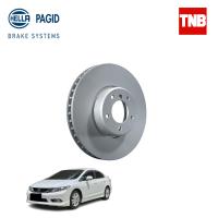 ราคา Hella Honda Civic FB ฮอนด้า ซีวิค เอฟบี ปี 2012 2015 จานเบรก จานธรรมดา จานเบรครถยนต์ (13091829774)