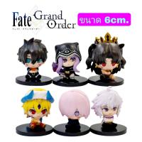 ราคา โมเดล Fate Grand Order เฟท แกรนออเดอร์ เซ็ท6ตัว ขนาด6cm (15592726657)