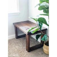 ราคา coffee table wood โต๊ะกลางโซฟาไม้จริง ขาโครงไม้ (20403319217)