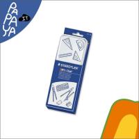 ราคา STAEDTLER สเต็ดเล่อร์ ชุดเรขาคณิต พร้อมกล่องเหล็ก วงเวียน กบเหลา ยางลบ ดินสอ ไม้บรรทัด ไม้วัดมุม (20243605221)